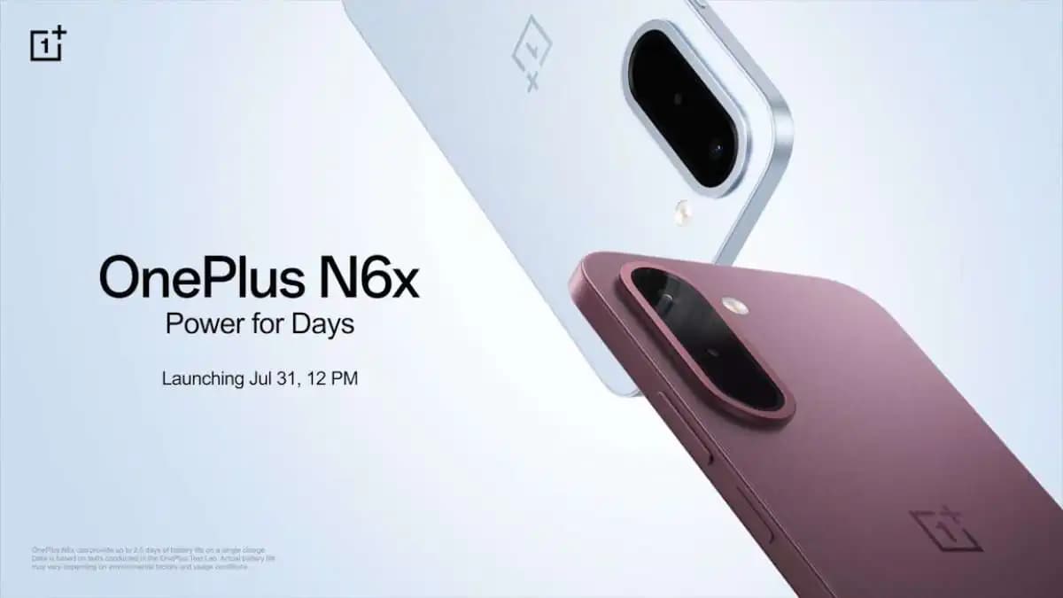 OnePlus Confirms N6x Launch Date In India As 31st July, Reveals Design Fully!