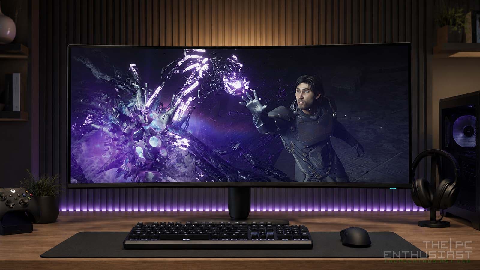 World's first 39-inch 5K OLED monitor with RGB stripe screen Alienware AW3926QW