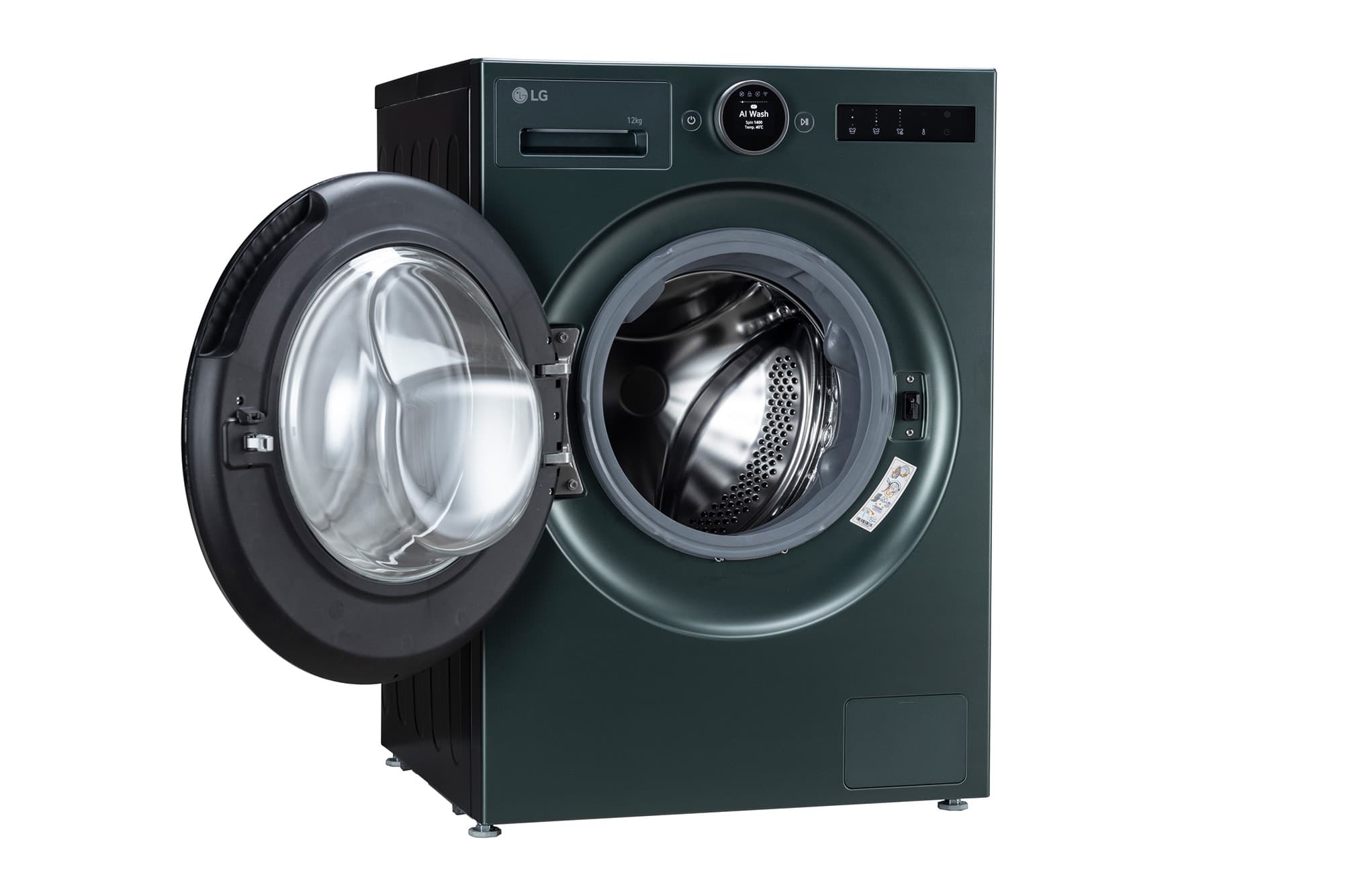 LG Front Load Washing Machine, AI Direct Drive, Digital Dial, Essence Black, 5 Star